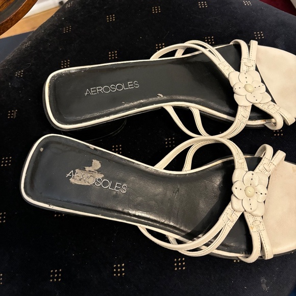 Cute Aerosoles leather sandals sz 9 - Picture 2 of 6
